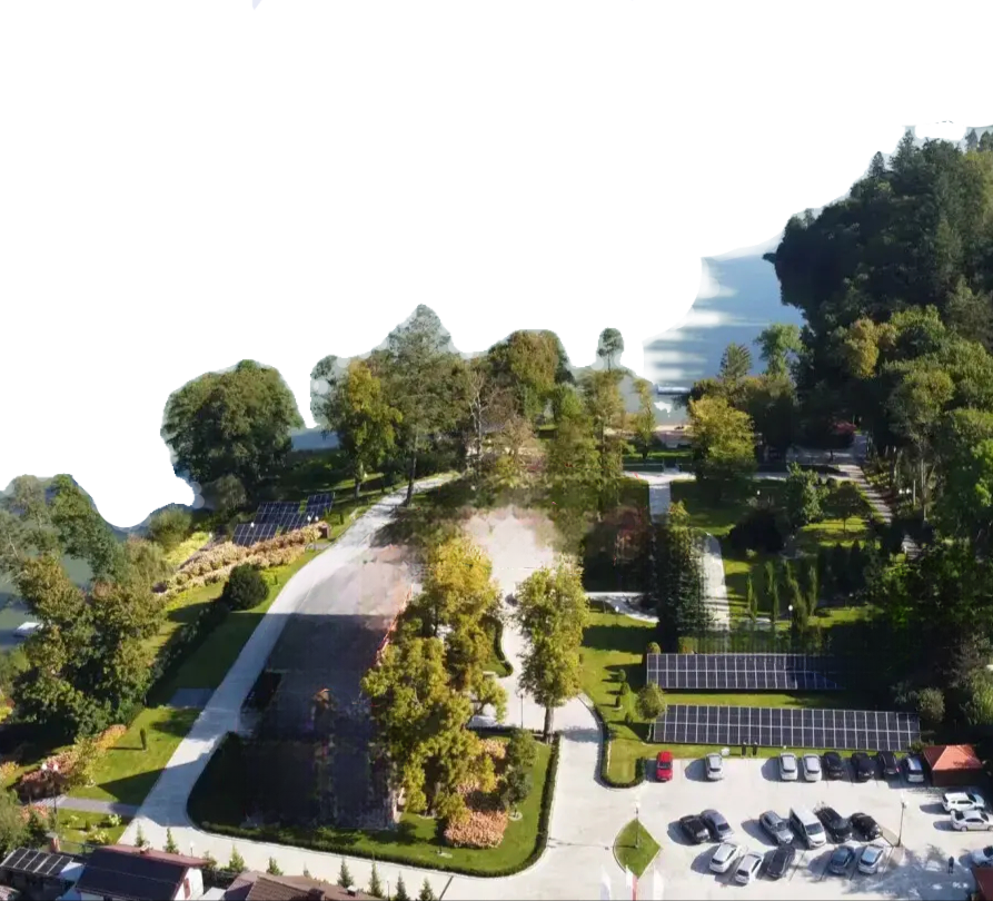 Środkowy plan Leśnego Dworu